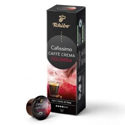 Kohvikapsel Tchibo Caffe Crema Colombia  10tk/pk (Paulig Cupsolo, Caffitaly)