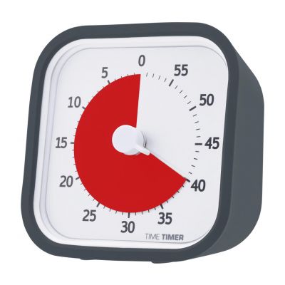 Taimer 0-60 min, Time Timer, väike, 9 x 9 cm