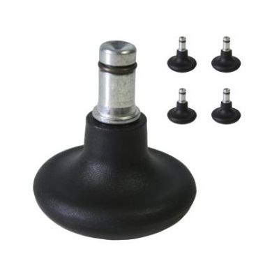 Chair wheel base, pin 11mm, universal / 200035 EV, 5 pcs set.