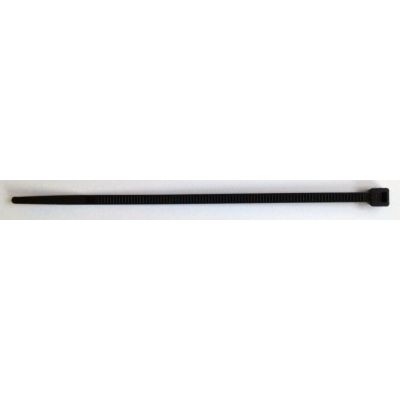 Cable ties Elmatic 200mm x 2.6mm black 100pcs / pk cable ties