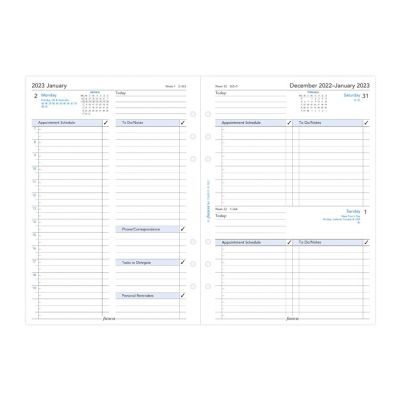 One Day On A Page Business Diary - A5 English Filofax