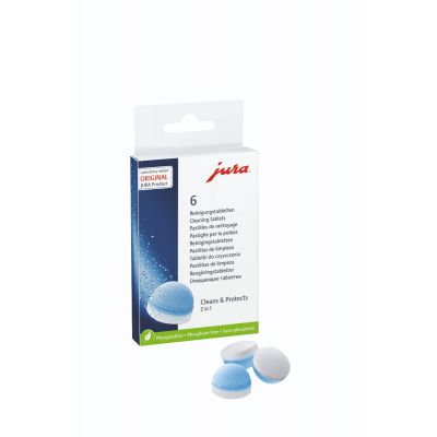 Cleaning tablets JURA (6 pcs.) For removing coffee grease
