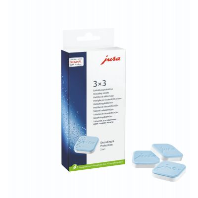 Katlakivitabletid JURA katlakivieemalduseks (3 pesu), decalcyfing tablets