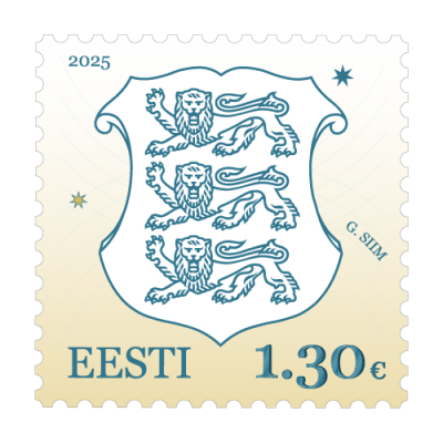 Postmark nominal 1.30 eur (enter Estonia from 10.05.23)