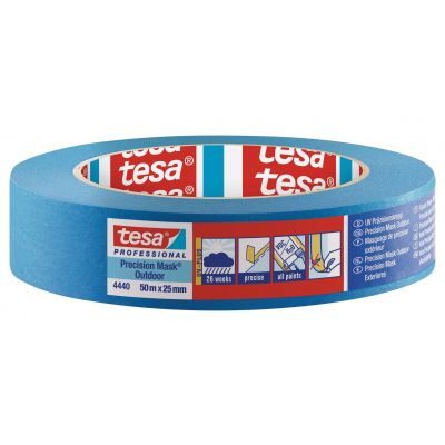 Painting tape Precision Outdoor 50x25mm blue, special