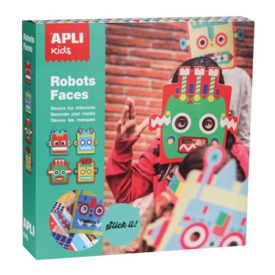 Mängukomplekt Apli Kaunista Mask, kleepsud