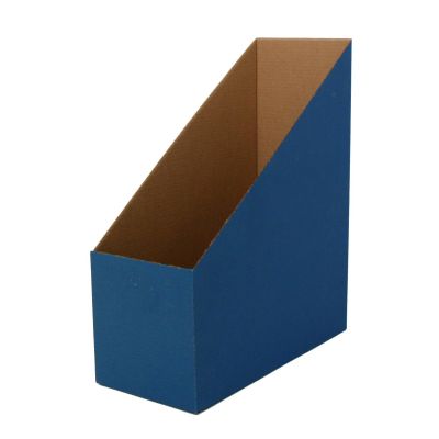 Document box A4, 300x245x115 cm, cardboard, blue, vertical, SMLT