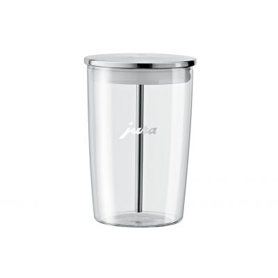 JURA glass milk container 0.5L, dishwasher safe