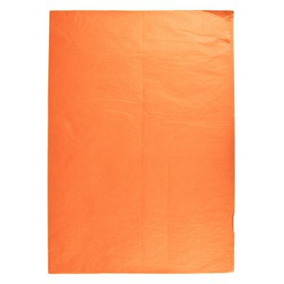Tissue paper orange, 18g, 500 x 700 mm, 25 sheets