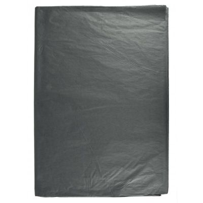 Tissue paper black, 18g, 500 x 700 mm, 25 sheets