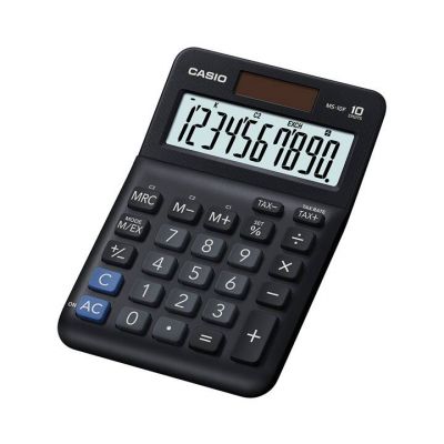 Desktop calculator Casio MS-10F - 10-digit large screen, Casio logic