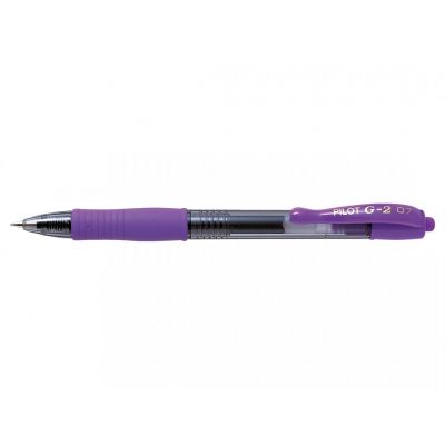 Gel pen Pilot G2 ball 0.7 / line 0.32 mm, purple