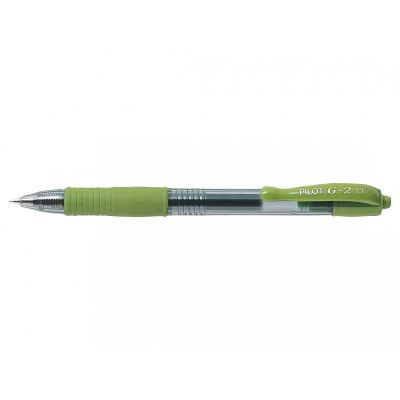 Gel pen Pilot G2 light green, 0.7/ line 0.32mm