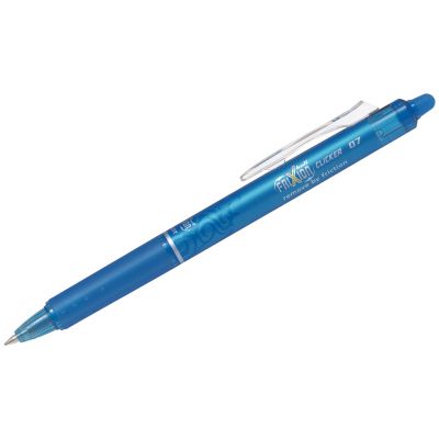 Rollerball pen Pilot Frixion CLICKer 0,7mm, erasable, light blue