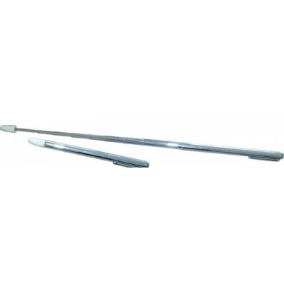 Pen telescopic card stick Pointer pen 90 cm, chrome