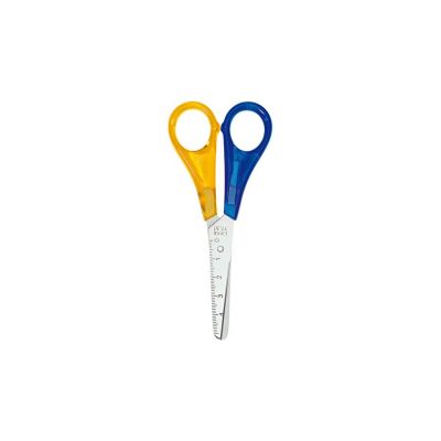 Scissors 13cm Wedo Point, round tip, for left-handed