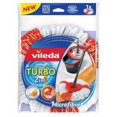 Stock of VILEDA EasyWring & Clean TURBO mop for floor cleaning kit