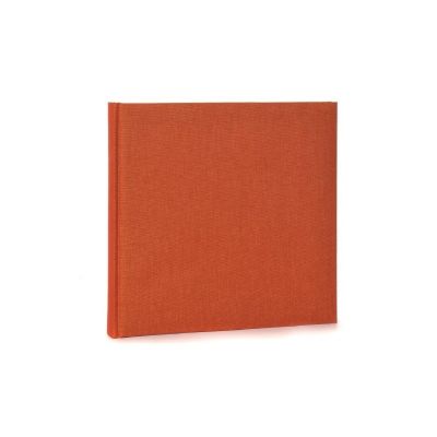 Photo album with classic sheet Summertime, orange, 25x25cm, contains 60 white pages. G 24.706