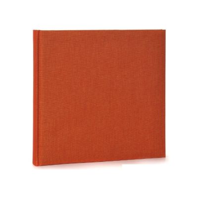 Photo album with classic page Summertime, orange, 30x31cm, contains 100 white pages. G 31.706