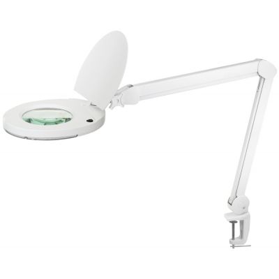 Bone luminaire with 3D LED 8W 760lm / clamp, white