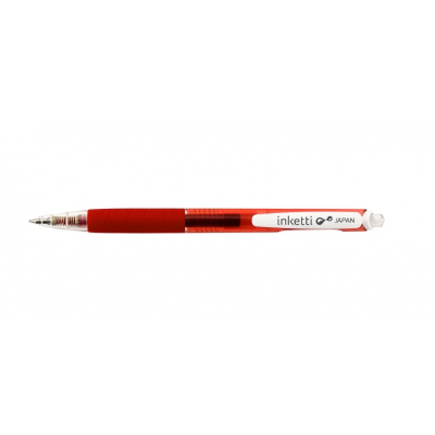 Gel pen Penac CCH-10 INKETTI 0.5 mm, click, red