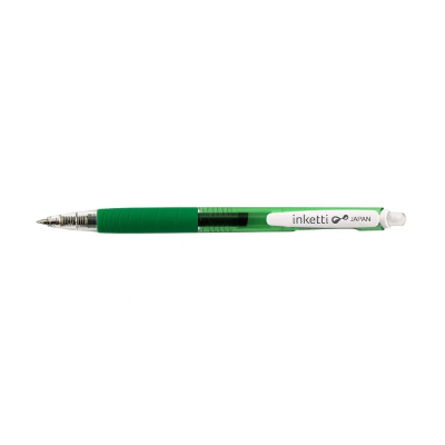 Gel pen Penac CCH-10 INKETTI 0.5 mm, click, green