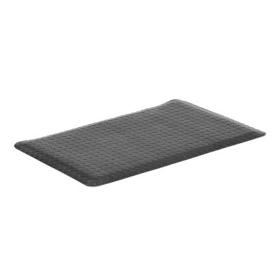 Workplace foot mat SUPER 24230, 910x600x15mm, PVC, 3.7 kg/ black