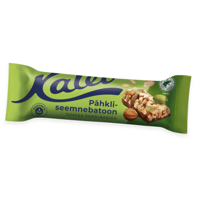 Pähkli-seemnebatoon tumeda šokolaadiga 42g, Kalev