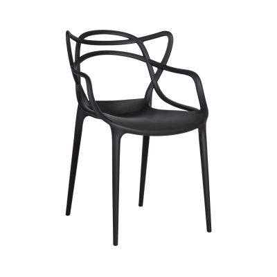 Chair BUTTERFLY 30027 / seat and backrest plastic / black