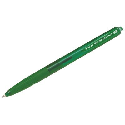 Ballpoint pen Pilot Supergrip-G Fine ball 0.7 (line, 0.5-0.28 mm), green