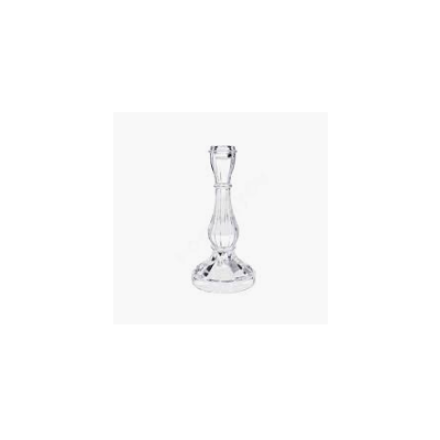 Küünlajalg CRYSTAL D10xH21,5cm, klaas