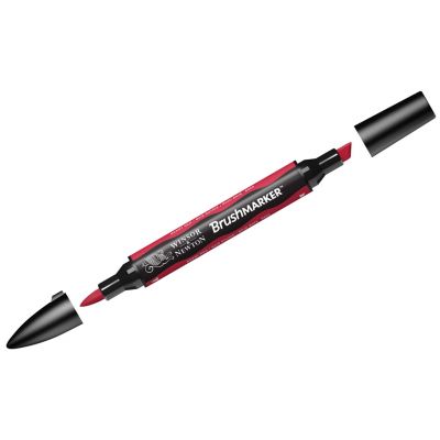 Marker W&N Brushmarker R665 punane (berry red)