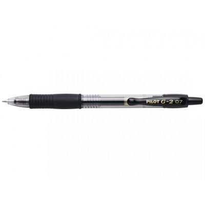 Gel pen Pilot G2 black, 0.7/ line 0.32mm