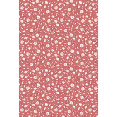 Craft cardboard A4 200g Flowers, red, Heyda