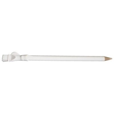 Marking pen for textiles, white, erasable, length 17 cm