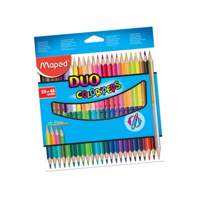 Colour pencils Color Peps duo 24pencils= 48colour, Maped