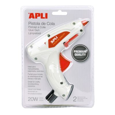 Hot glue gun PREMIUM 20W with 2 sticks of glue