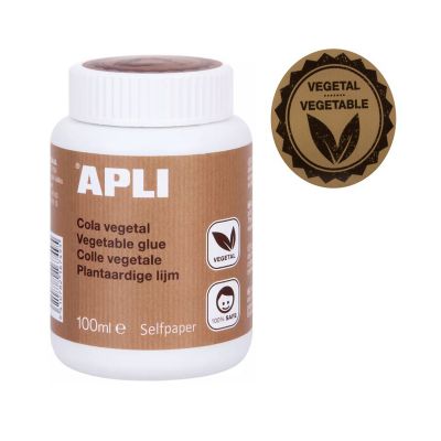 Glue Apli Vegetable Glue 100ml for paper, PVA type