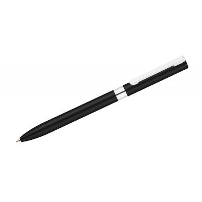 Gel pen GELLE metal black, black refill