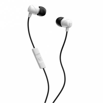 Kõrvaklapid+mikrofon Skullcandy JIB with mic Headset White/Black Valge/must in-Ear 3,5mm 4-pin