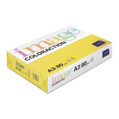 Copy paper A3 80g Sevilla Dark yellow 500sh/package