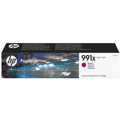 Tint HP 991X M0J94AE High Yield Magenta 187ml (suuremahuline) Pagewide 16000lk