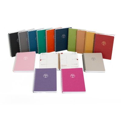 Teacher´s diary Maxi Spiral Eco Cardboard 151x210mm, cardboard covers