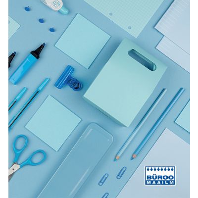 Gift card cover Office world, blue