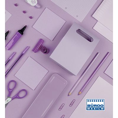 Gift card cover Office world, purple