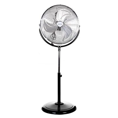 Floor fan 45cm Camry CR7307 - 180W, 3 speeds, height adjustable, black / stainless steel