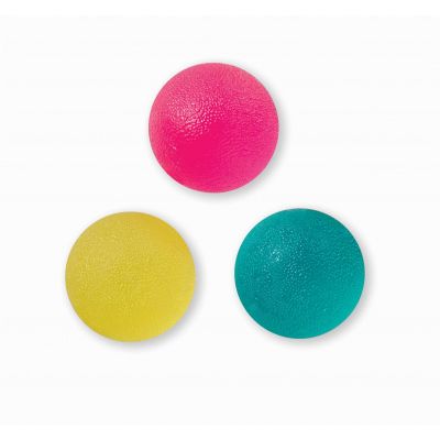 Stress ball set, 3 different