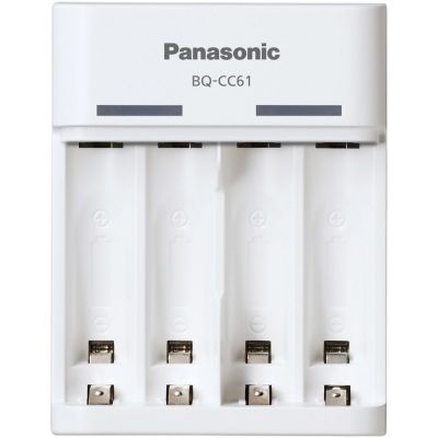 Battery charger Panasonic eneloop charger BQ-CC61USB - rechargeable via USB port 2x 4x AA / AAA NiMH up to 10h