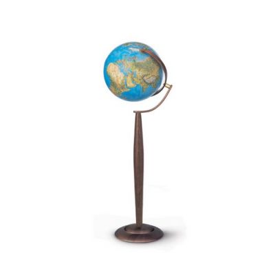 Globe 30cm, Sylvia Blue. English speaking