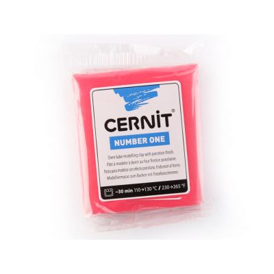 Polymer clay Cernit No.1 56g 400 red-red